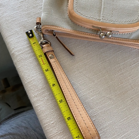 Coach Canvas/Leather Wristlet - Picture 4 of 6